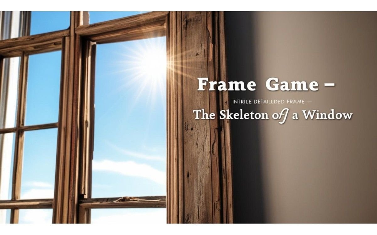 Frame Game – The Skeleton of a Window