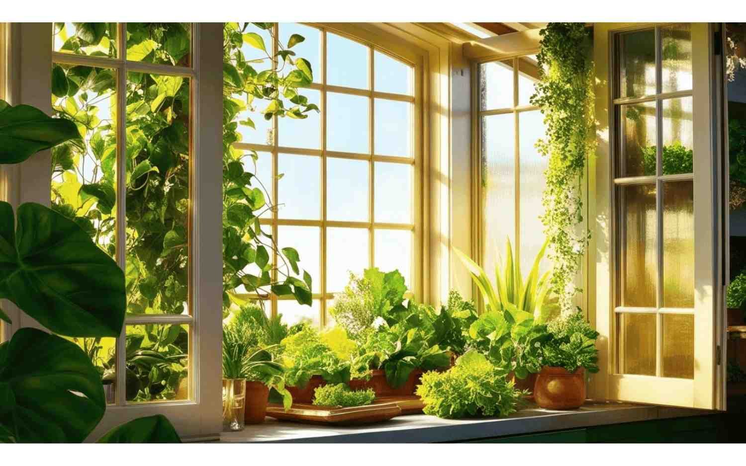 Garden Window Kitchen Greenhouse Kitchen Window