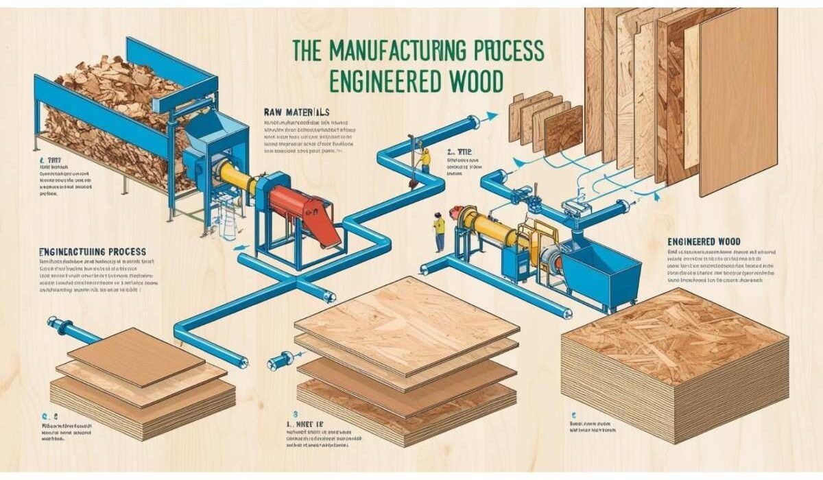 How Is Manufactured Wood Made