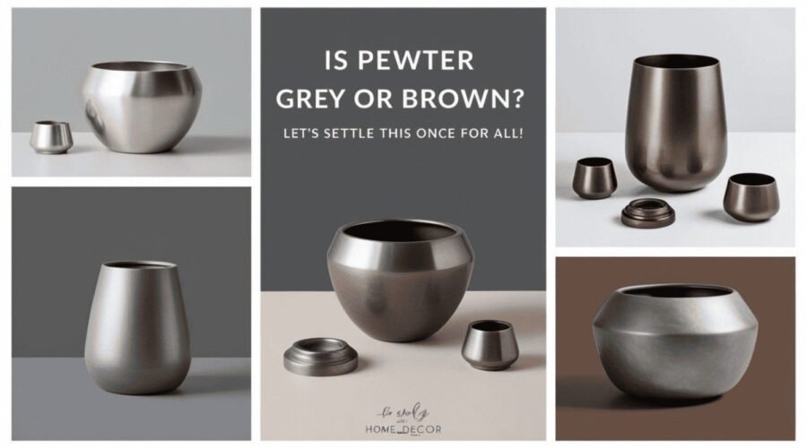 Is pewter grey or brown Let’s Settle This Once and For All