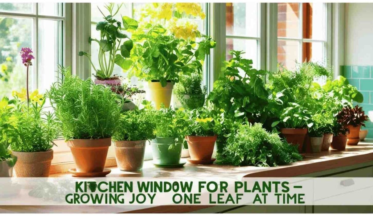 Kitchen Window for Plants—Growing Joy One Leaf at a Time