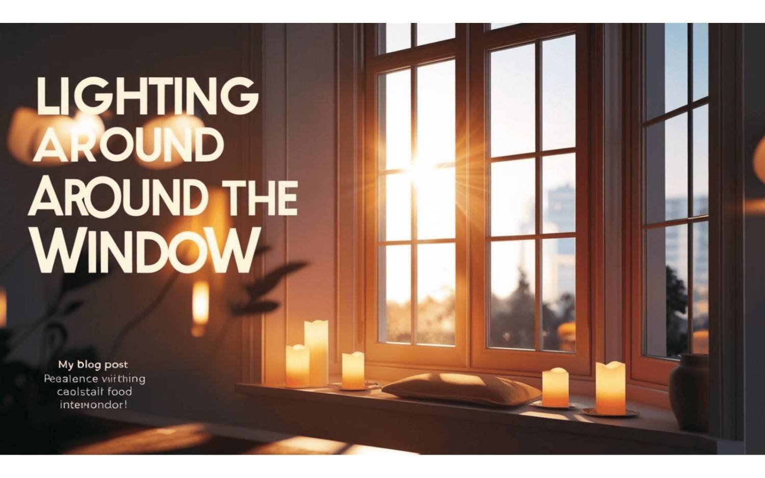 Lighting Around the Window