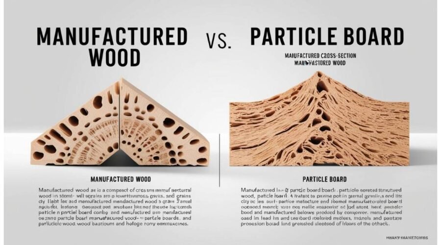 Manufactured Wood vs Particle Board
