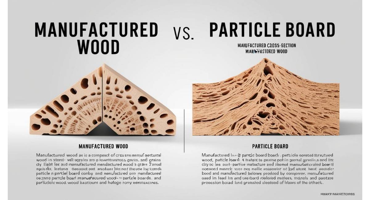 Manufactured Wood vs Particle Board
