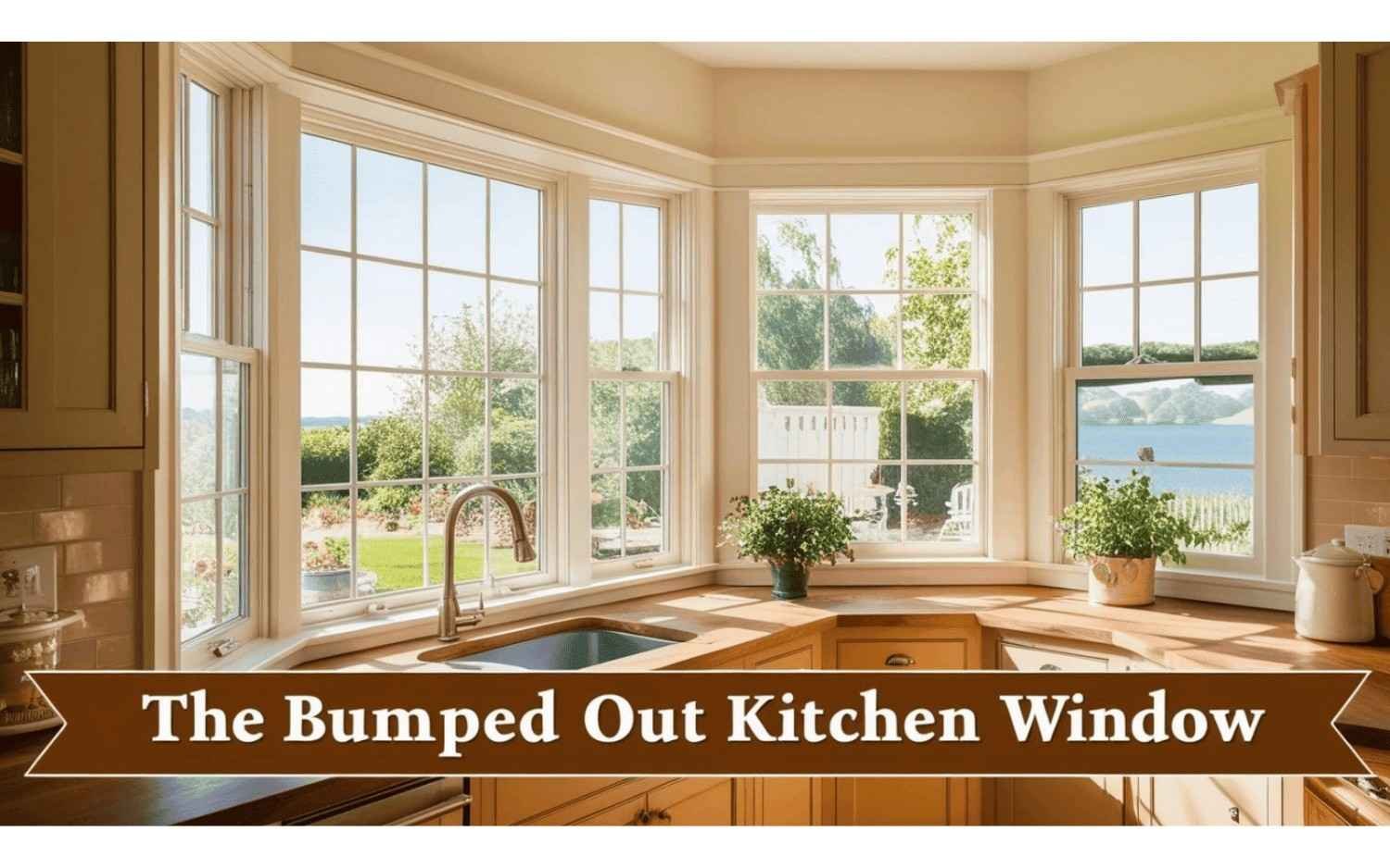 The Bumped Out Kitchen Window