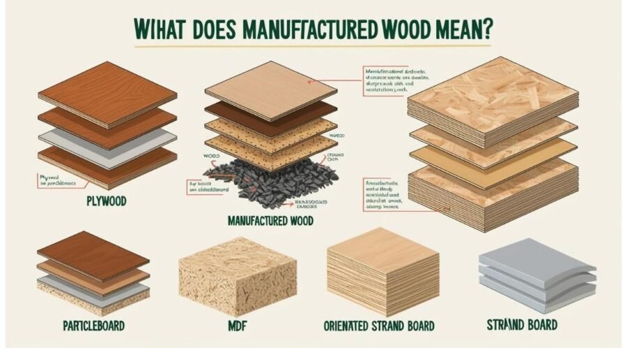 What Does Manufactured Wood Mean?