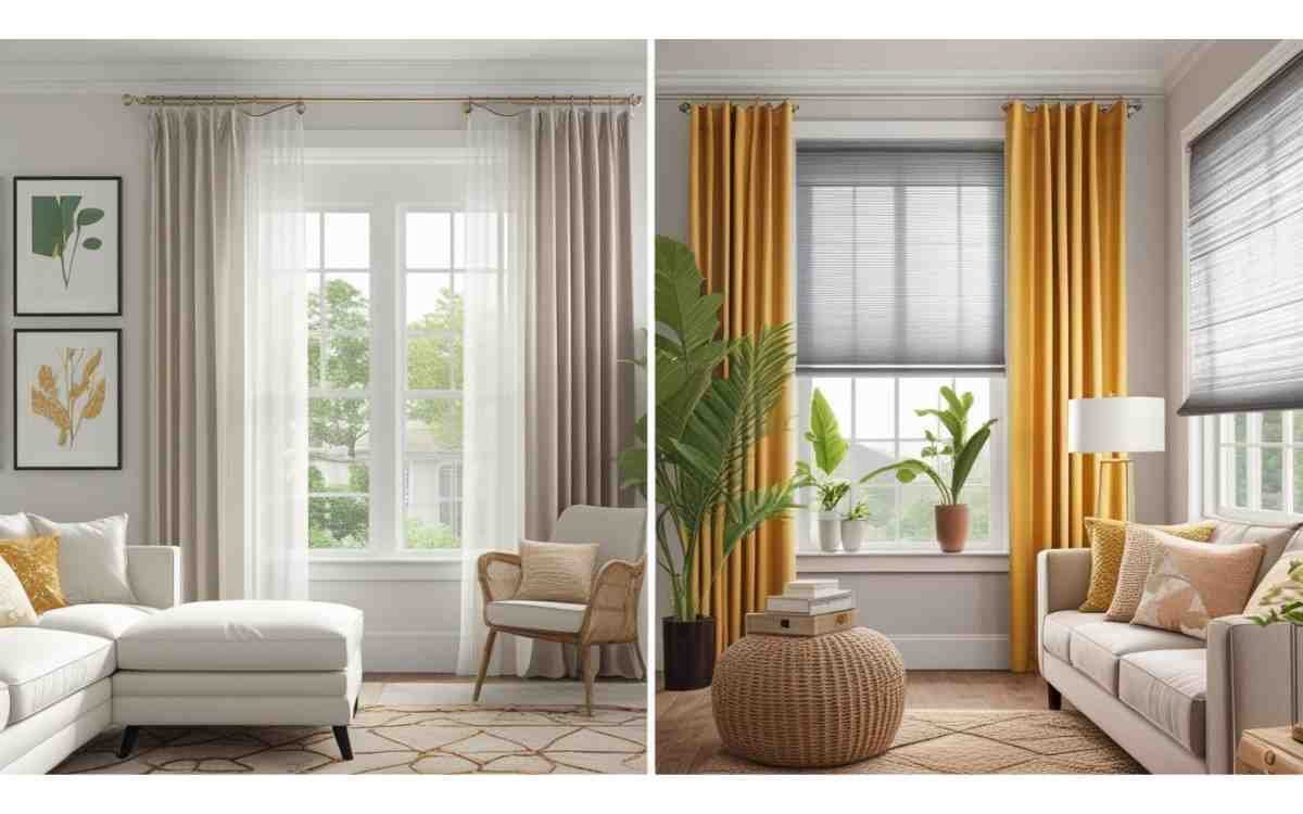  Curtains vs Shades – Different Species