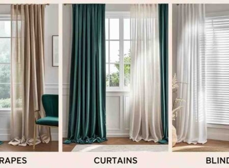 Drapes vs Curtains vs Blind