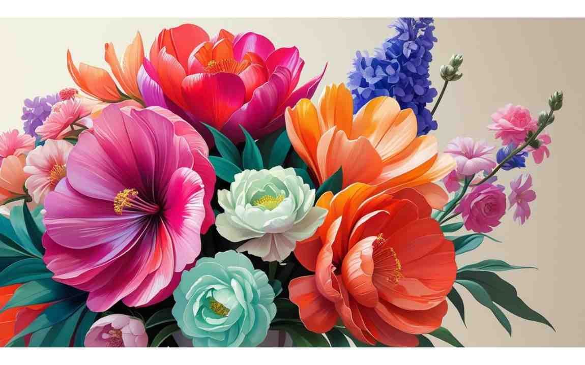 Hyper-Color Florals: Bold Hues Over Soft Pastels