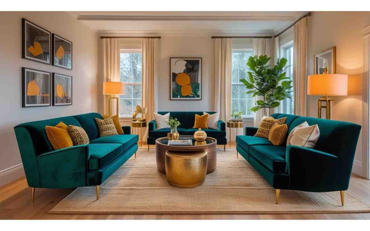 Living Room Style: Where Contrast Lives
