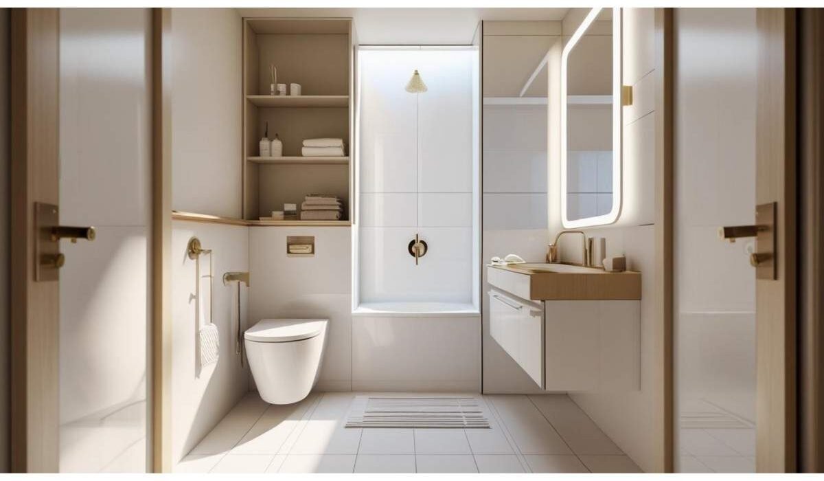 Small Bathroom Without Tub