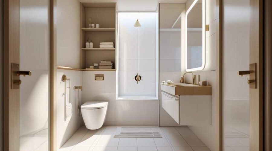 Small Bathroom Without Tub
