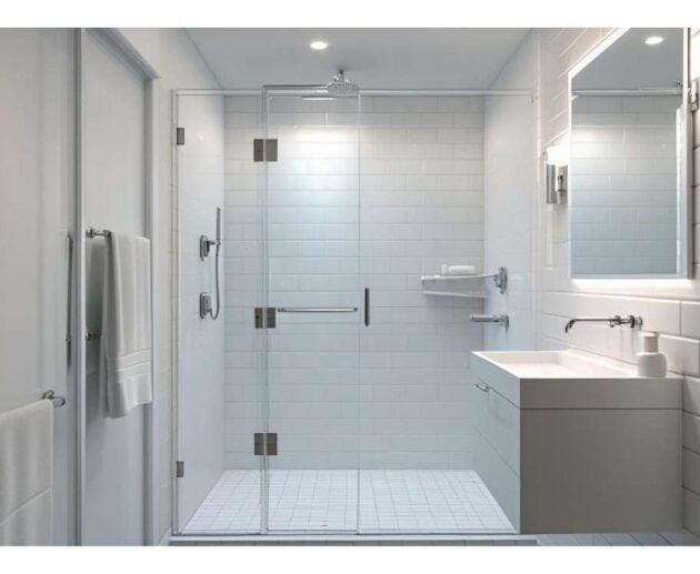 Small Bathroom with Shower