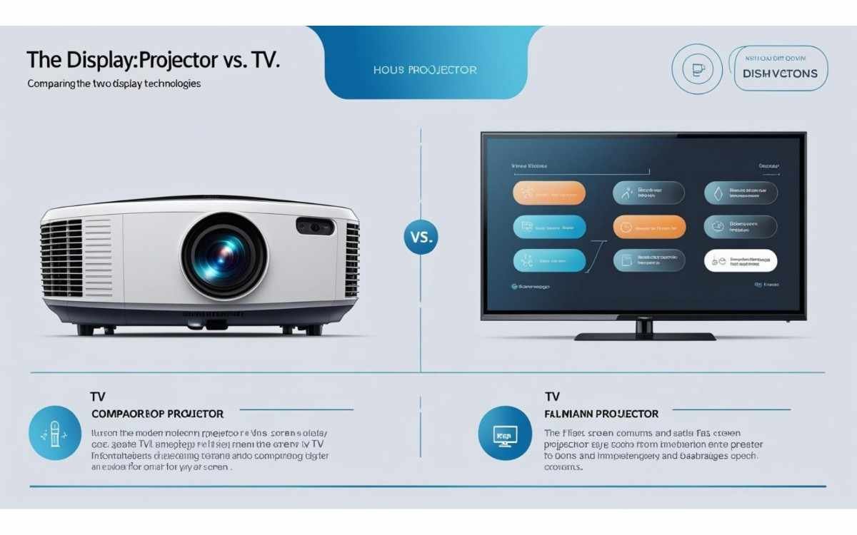 The Display: Projector vs. TV