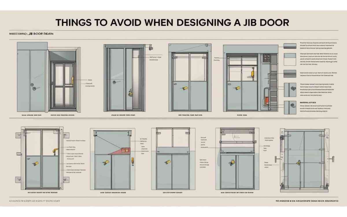 Things to Avoid When Designing a Jib Door