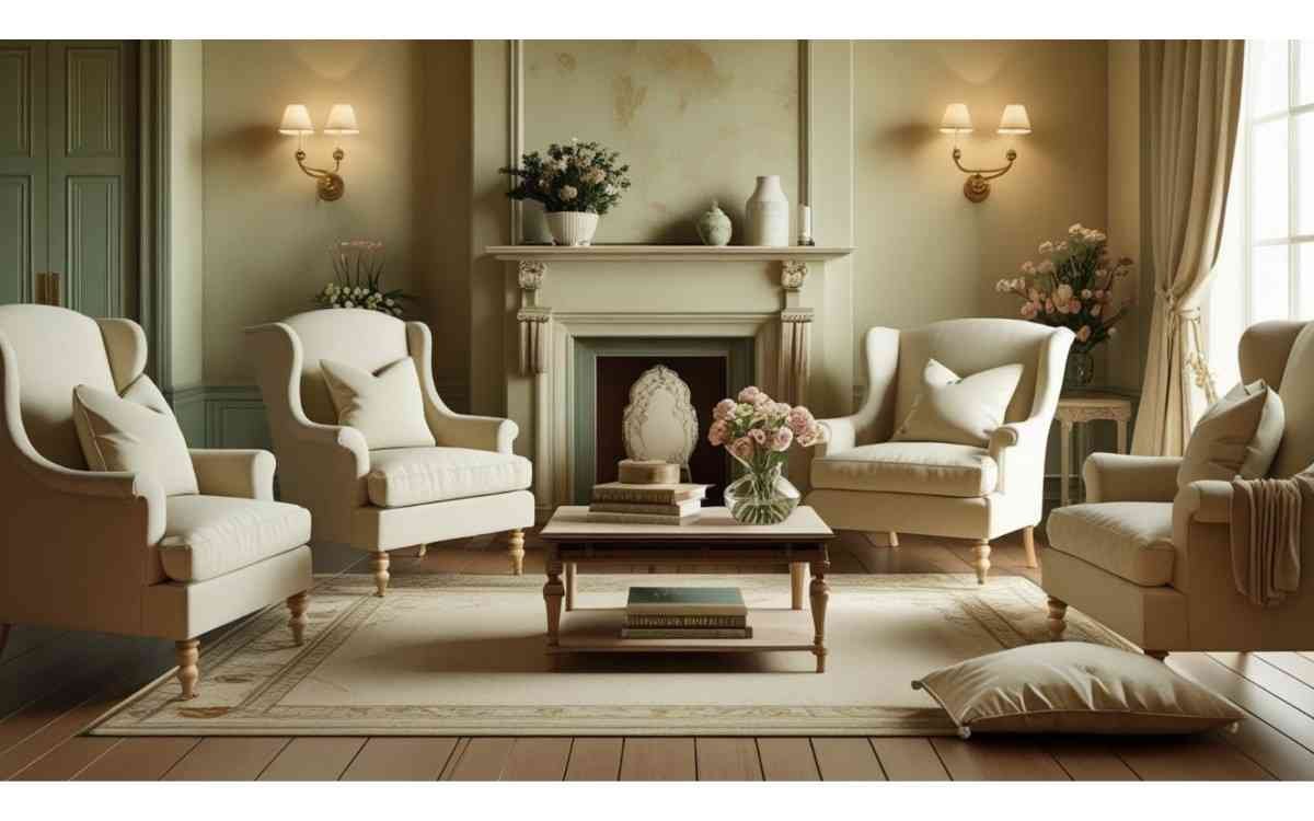 Where We Sit With Guests – Drawing Room Interior Design is Simple Charm