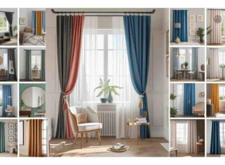 15 Genius Ways for Hanging Curtains Without a Rod
