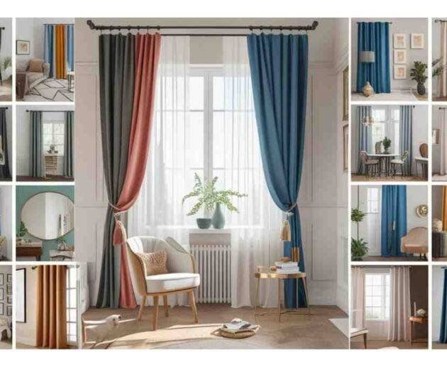 15 Genius Ways for Hanging Curtains Without a Rod
