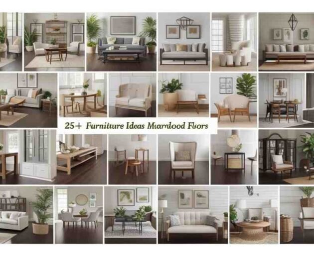 25+ Furniture Ideas for Dark Hardwood Floors