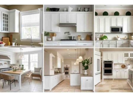 7 Inspiring Ideas for White Kitchen Cabinets with Beige Tile Floor