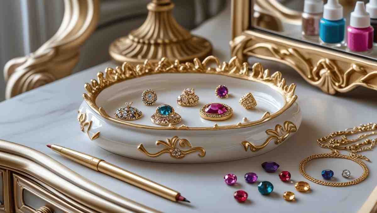 8. Jewelry Tray With Glam