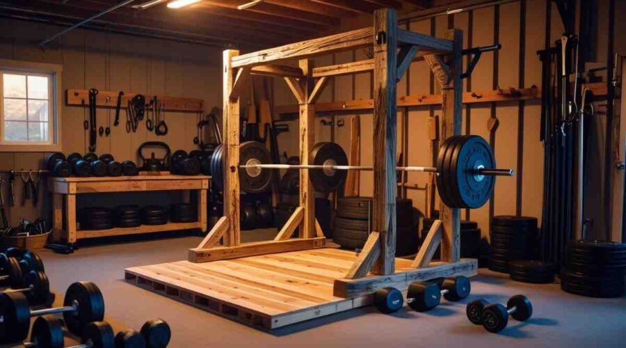 9 Surprisingly Simple Steps to Make a DIY Squat Rack at Home