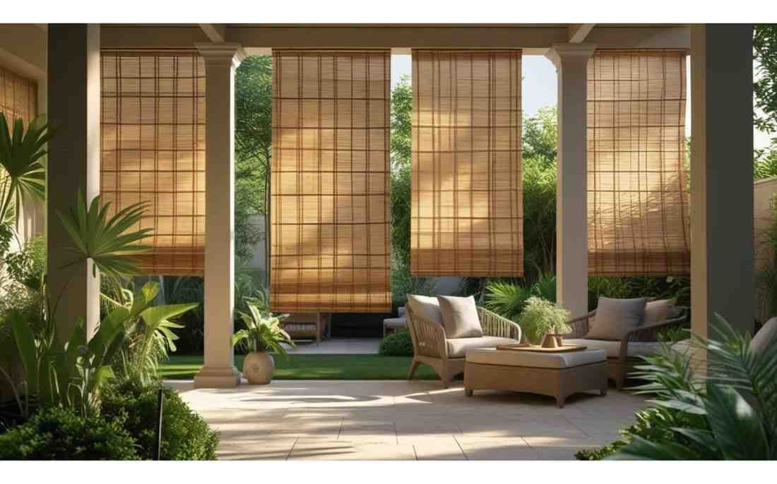 Bamboo Shades – Earthy and Elegant