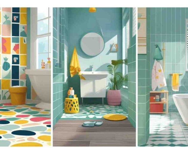 Best Flooring for Bathroom With Kids