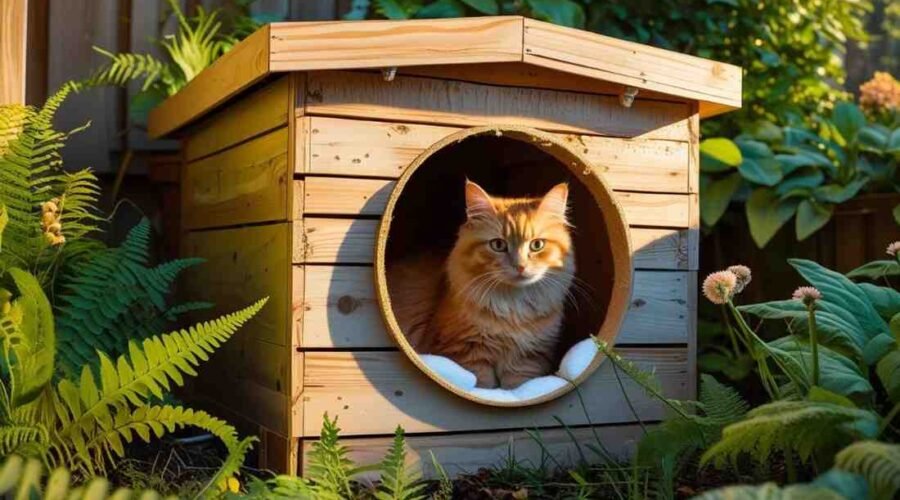Cat Houses for Outside DIY (Because Your Cat Deserves Better Than a Cardboard Box)