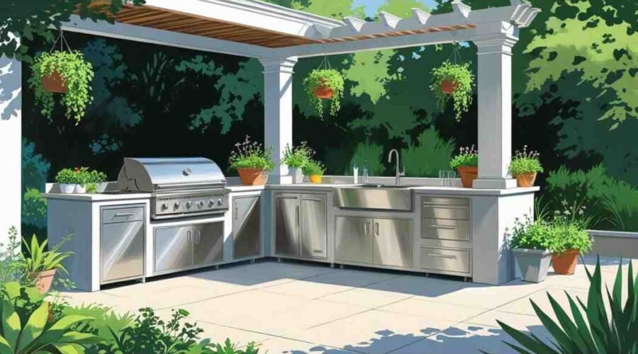 Crafting the Perfect Outdoor Kitchen Layout Plan
