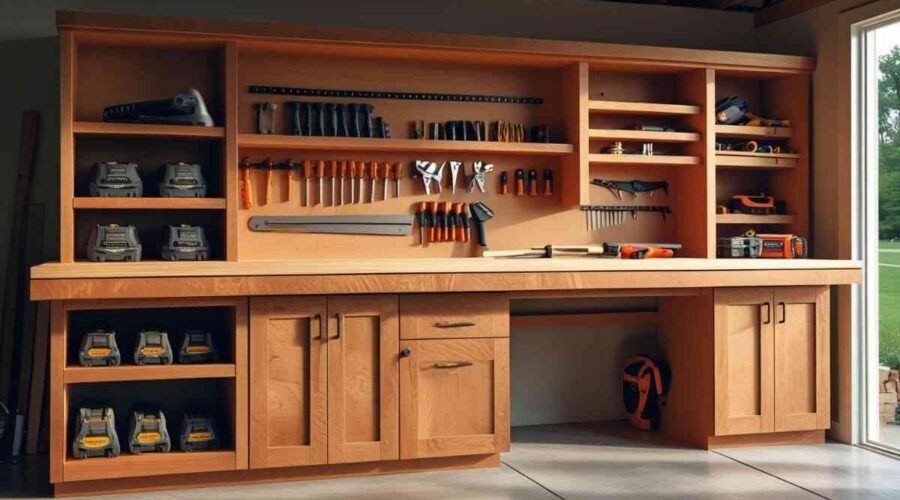 DIY Work Bench with Storage (That You’ll Actually Use)