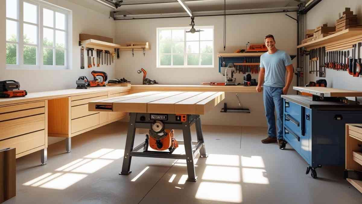 DIY Workbench Plans with Table Saw (That Won’t Drive You Crazy)