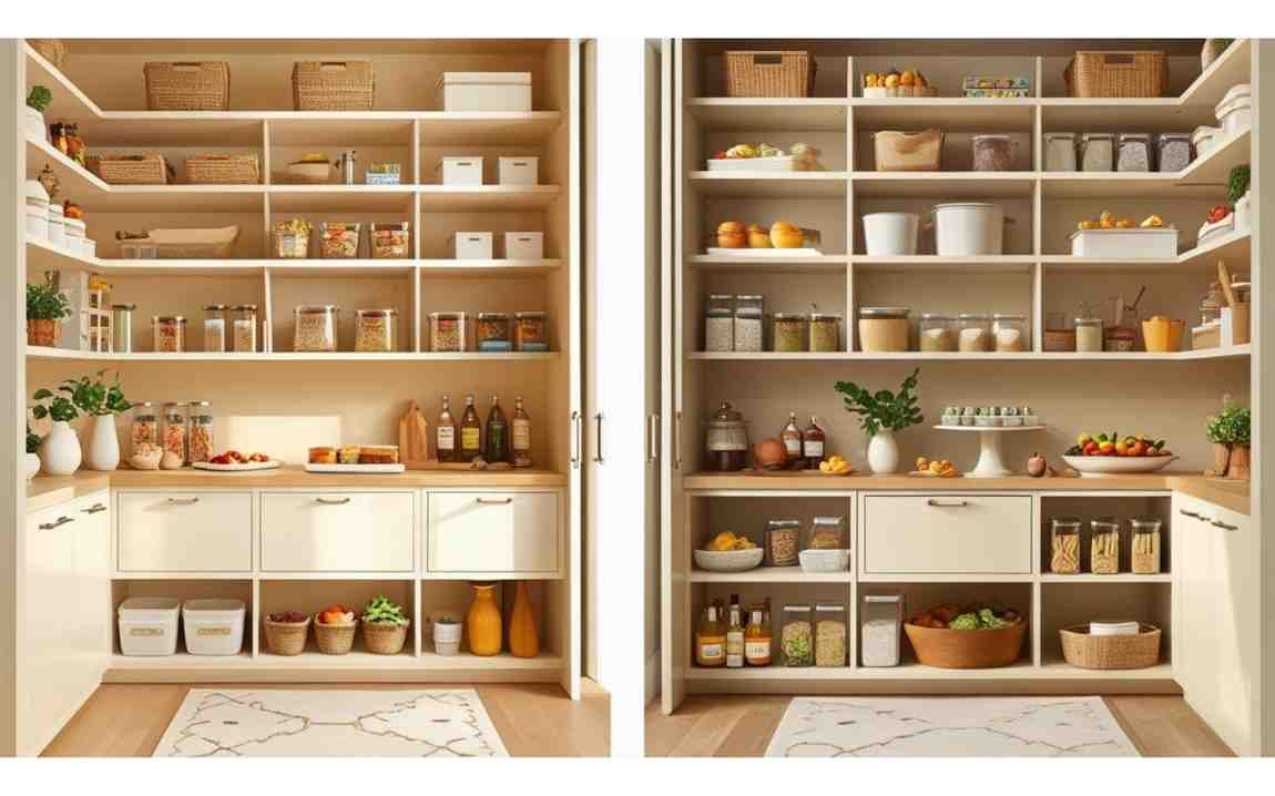 Design Ideas to Slay Your Doorless Pantry