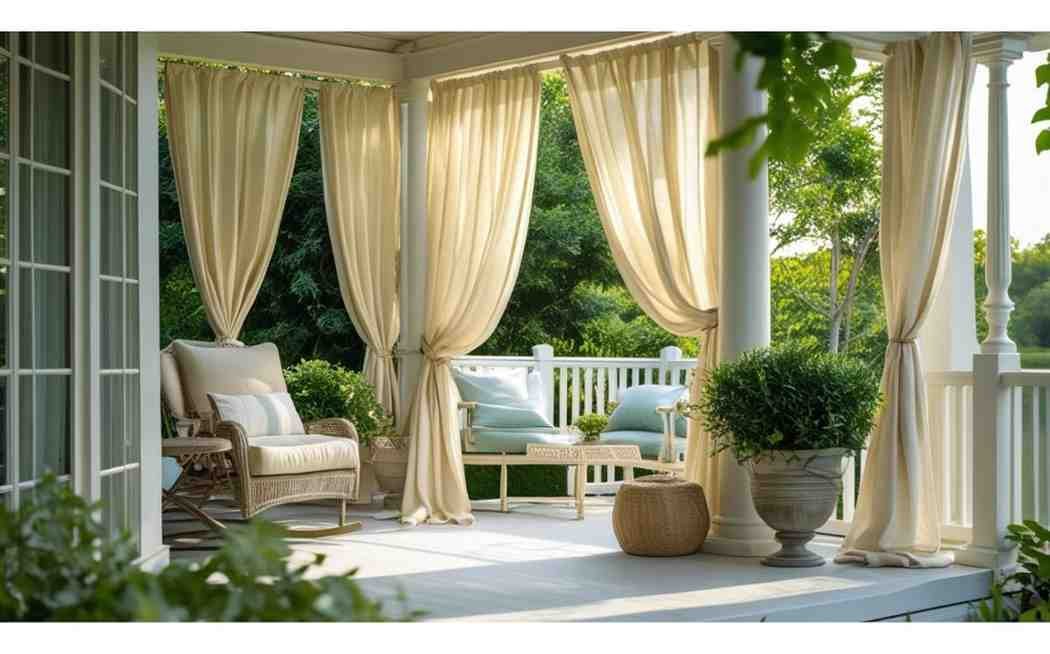 Hanging Curtain Outside? Yes, You Can