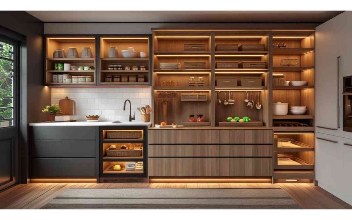 Hidden Walk In Pantry Ideas