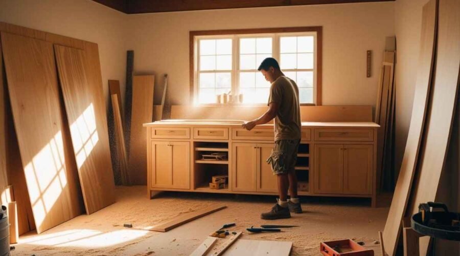 How to DIY Built In Cabinets (Without Losing Your Sanity)