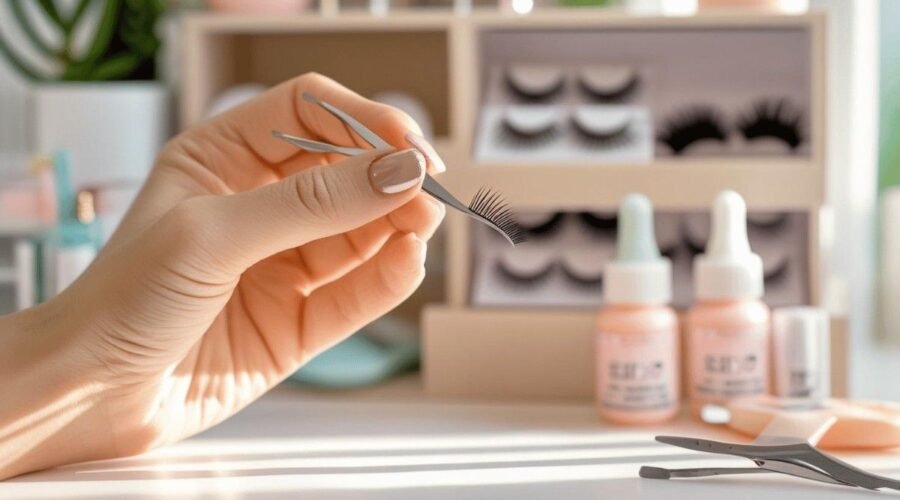 How to DIY Lash Extensions (Without Gluing Your Eye Shut)