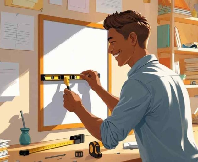 How to DIY Whiteboard (Even If You're Totally Not Handy)
