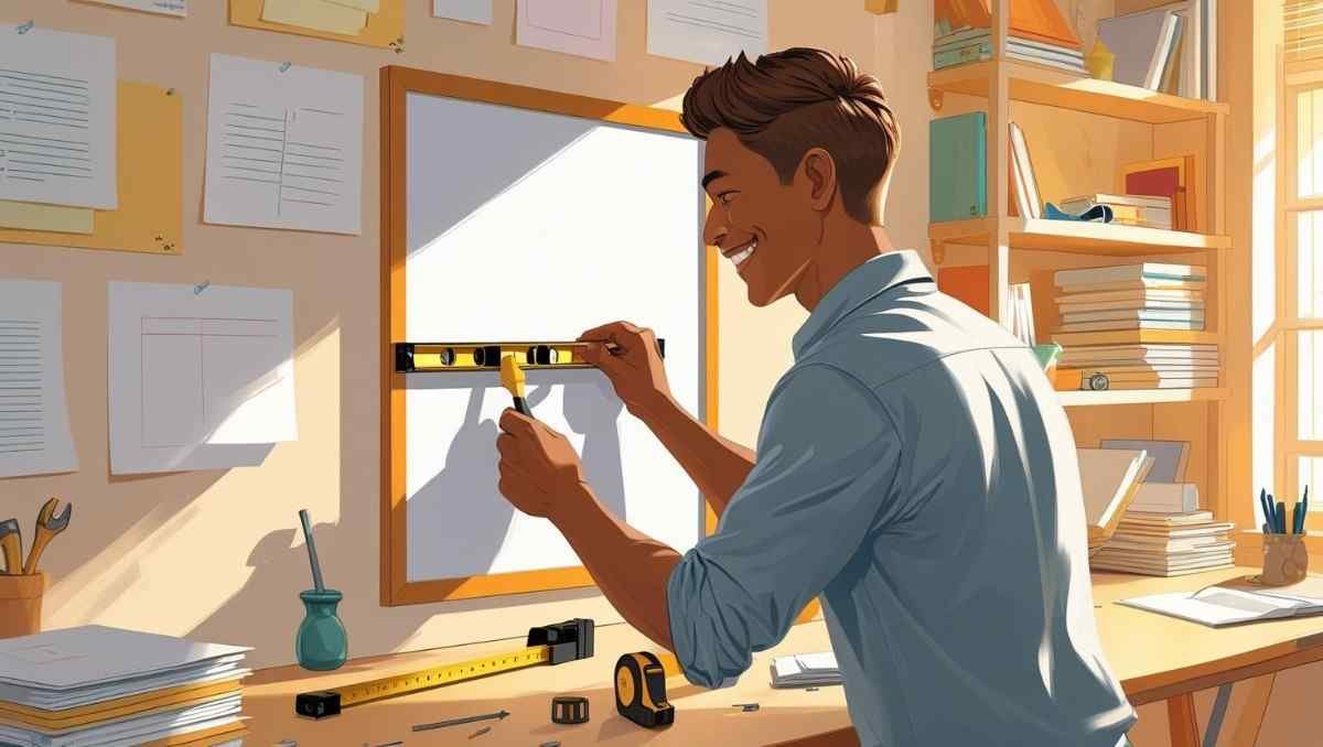 How to DIY Whiteboard (Even If You're Totally Not Handy)