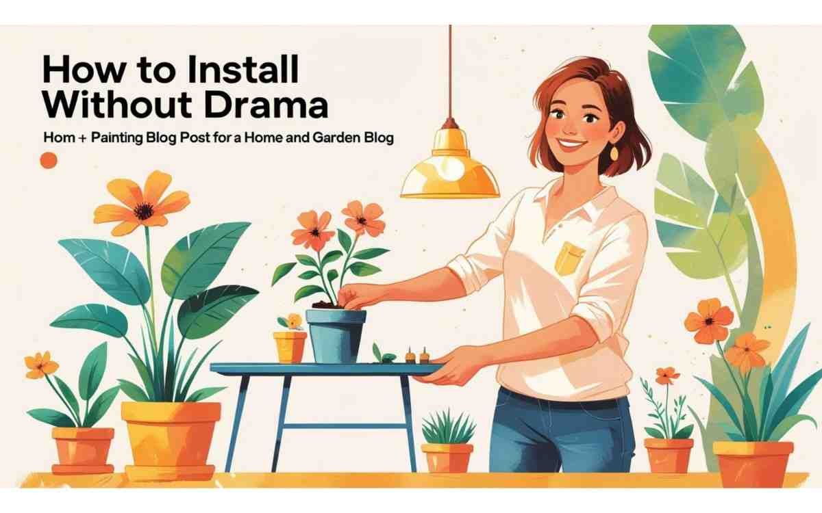 How to Install Without Drama