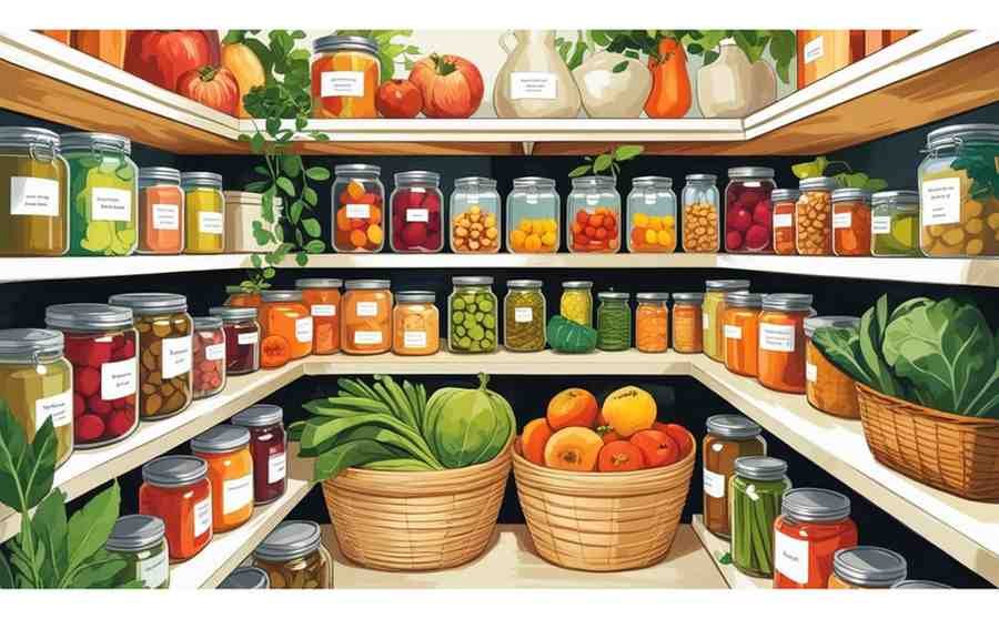 Making Seasonal Swaps in Your Walk-In Pantry