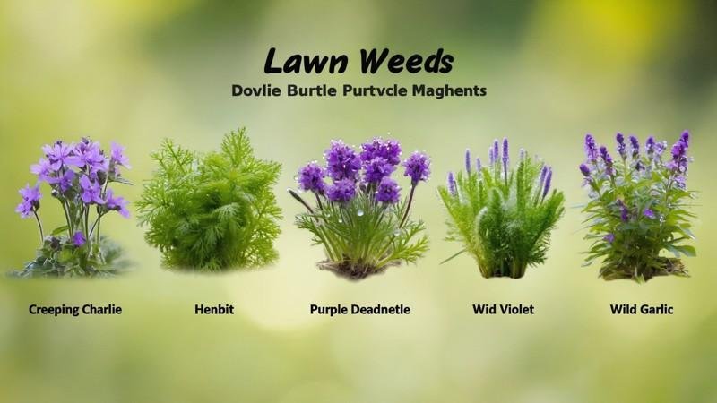 Meet the Usual Suspects: Common Purple Lawn Weeds