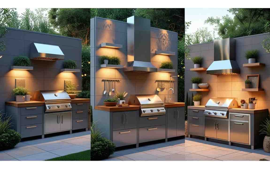 Outdoor Kitchen Floor Plans for Small Spaces