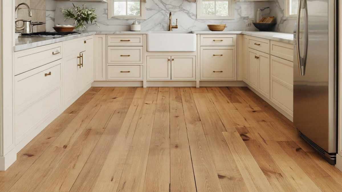 Real Wood Floors in the Kitchen? Brave or Foolish?