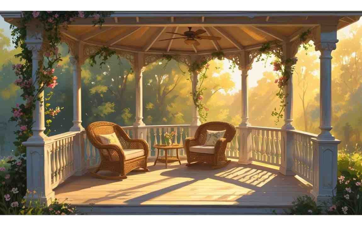 Screened Gazebo-Style Porch: Fairytale Feels