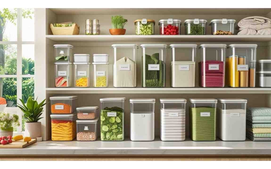 Storage for Both Food and Fabric