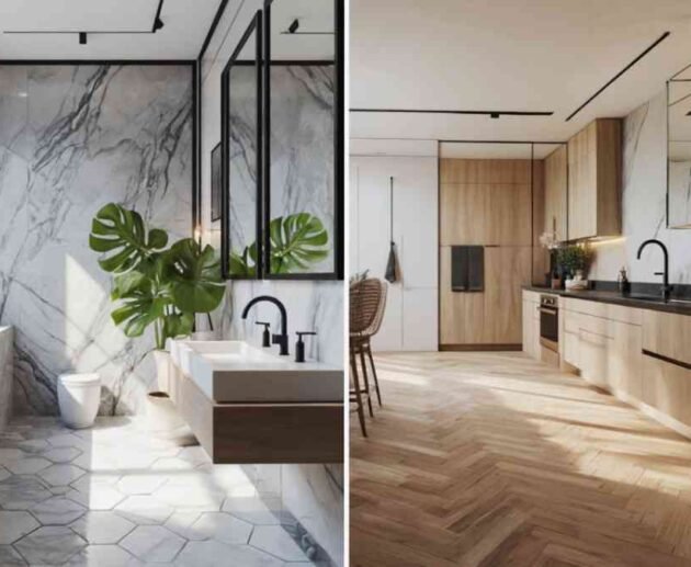 The Best Flooring for Bathroom and Kitchen