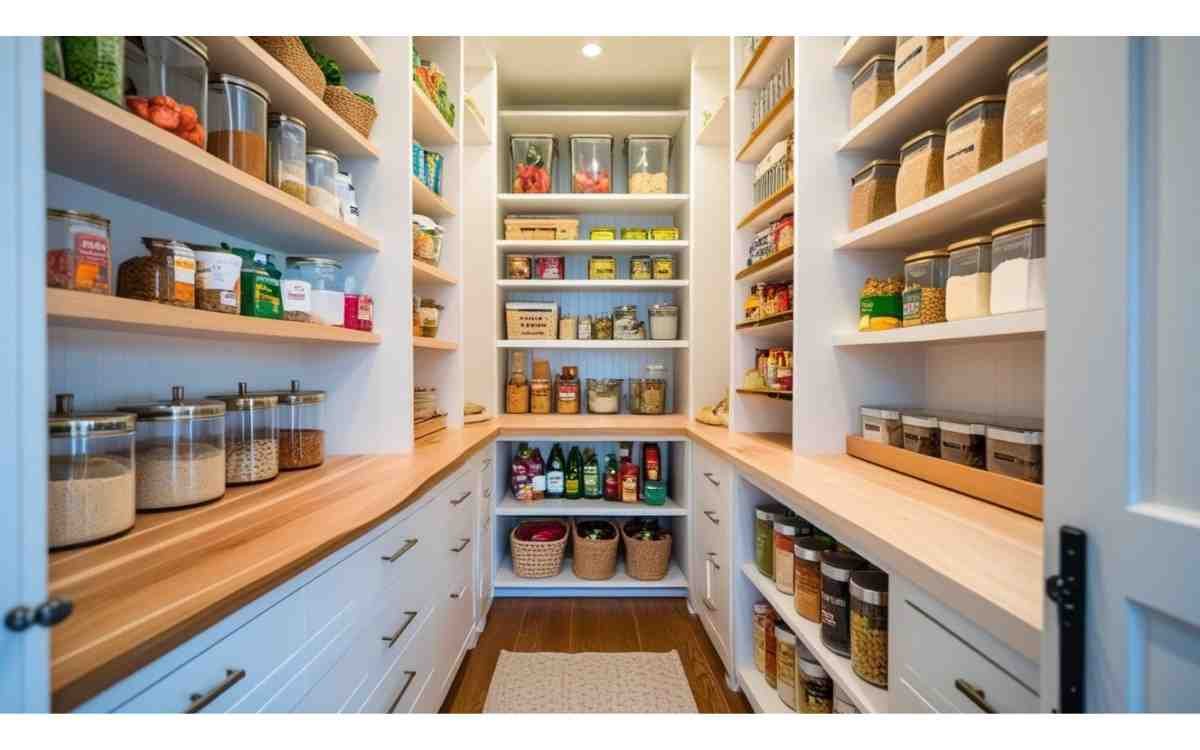 Walk-In Pantry Small But Mighty