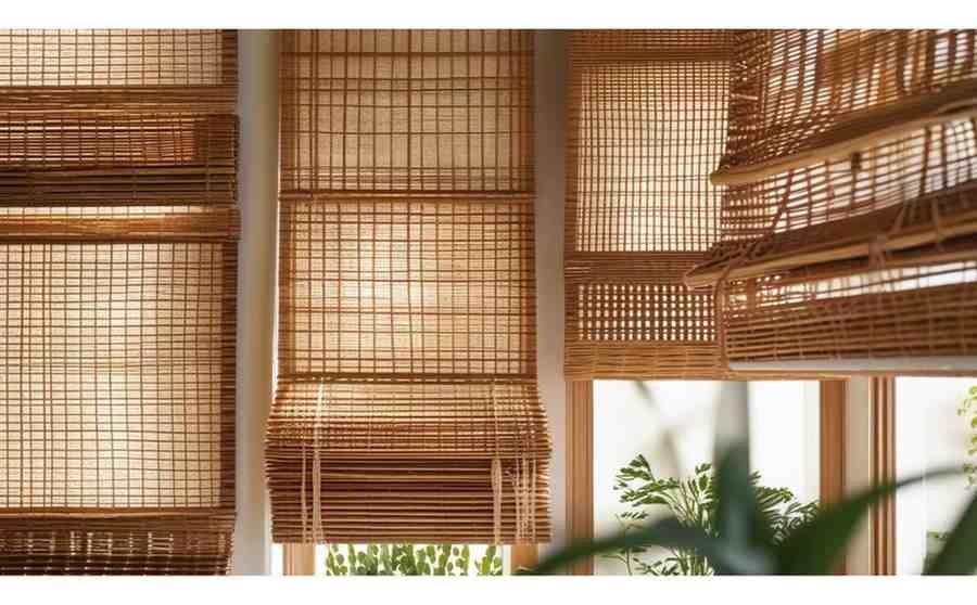 Woven Wood Shades – Texture Galore