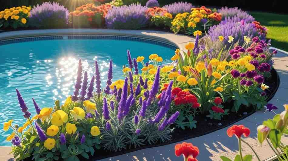 3. A Splash of Color with Flower Beds